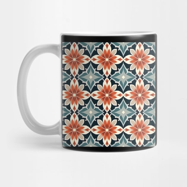 Geometric Floral by lomdor